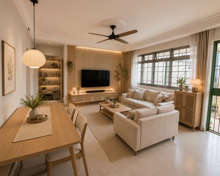 512 Woodlands Drive 14, 512 Woodlands Drive 14, 3 Bedrooms, 1,130 sqft, HDB Flat For Sale, by Javiers Sito, 500175961 - Living Room - PropertyGuru.com.sg