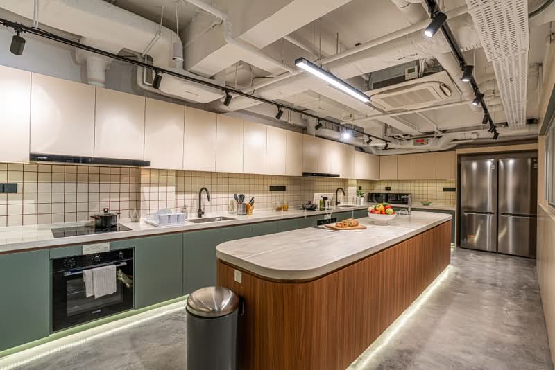 Weave Suites – Midtown, , Studio, 180 sqft, Apartment For Rent, by Weave Living, 500175964 - Kitchen - PropertyGuru.com.sg