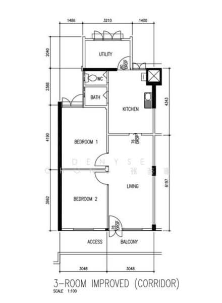 130 Kim Tian Road, 130 Kim Tian Road, 2 Bedrooms, 700 sqft, HDB Flat For Sale, by Denyse Chong 张芸珊, 500175968 - PropertyGuru.com.sg