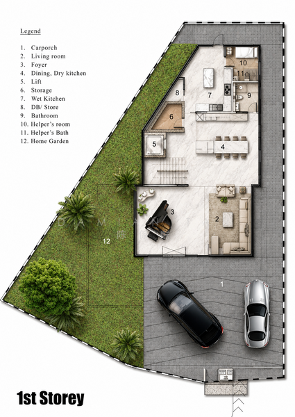 ⭐️RARE ELEVATED BRAND NEW 3.5-STY HSE @ WATTEN ESTATE | WITHIN 1 KM OF RGPS | NEAR PARK & AMENITIES, Watten Estate Road Hillcrest Shelford Greenwood Greenmead Greenpark Oriole Sunset Cassia Ash Linden Pine Vanda Eng Neo Camden Chee Hoon Dunearn Ross Leyden Asuhan University Kheam Hock Unggas Bahasa Tempua Trevose Dalkeith Berrima Camborne Harlyn Fir, 6 Bedrooms, 9,614 sqft, Detached House For Sale, by Damian Tan 陈係赈, 500175982 - PropertyGuru.com.sg