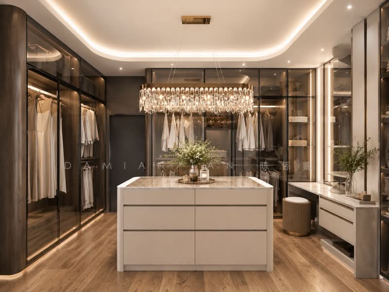 ⭐️RARE ELEVATED BRAND NEW 3.5-STY HSE @ WATTEN ESTATE | WITHIN 1 KM OF RGPS | NEAR PARK & AMENITIES, Watten Estate Road Hillcrest Shelford Greenwood Greenmead Greenpark Oriole Sunset Cassia Ash Linden Pine Vanda Eng Neo Camden Chee Hoon Dunearn Ross Leyden Asuhan University Kheam Hock Unggas Bahasa Tempua Trevose Dalkeith Berrima Camborne Harlyn Fir, 6 Bedrooms, 9,614 sqft, Detached House For Sale, by Damian Tan 陈係赈, 500175982 - Walk-in Wardrobe - PropertyGuru.com.sg