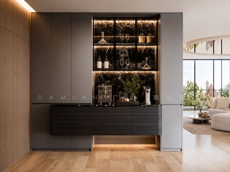 ⭐️RARE ELEVATED BRAND NEW 3.5-STY HSE @ WATTEN ESTATE | WITHIN 1 KM OF RGPS | NEAR PARK & AMENITIES, Watten Estate Road Hillcrest Shelford Greenwood Greenmead Greenpark Oriole Sunset Cassia Ash Linden Pine Vanda Eng Neo Camden Chee Hoon Dunearn Ross Leyden Asuhan University Kheam Hock Unggas Bahasa Tempua Trevose Dalkeith Berrima Camborne Harlyn Fir, 6 Bedrooms, 9,614 sqft, Detached House For Sale, by Damian Tan 陈係赈, 500175982 - Pantry - PropertyGuru.com.sg