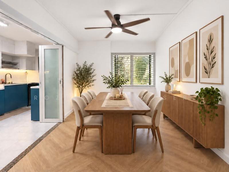 323 Woodlands Street 32, 323 Woodlands Street 32, Admiralty / Woodlands, 4 Bedrooms, 1,754 sqft, HDB Flat For Sale, by Rozi Faith Naser, 500175983 - Dining Room Insp - PropertyGuru.com.sg