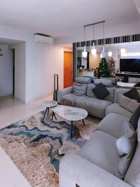 Oasis @ Elias, 60 - 72 Elias Road, 3 Bedrooms, 1,249 sqft, Condominium For Sale, by Yvette Lim, 500176013 - Living Room - PropertyGuru.com.sg