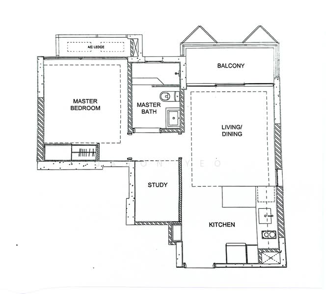 Watertown, 73 Punggol Central, 1 Bedroom, 581 sqft, Condominium For Sale, by Jason Yeo, 500176017 - PropertyGuru.com.sg