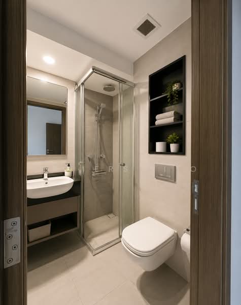 Liv on Wilkie, Wilkie Terrace, Room Rental, 200 sqft, Apartment For Rent, by Javiers Sito, 500176021 - Bathroom - PropertyGuru.com.sg