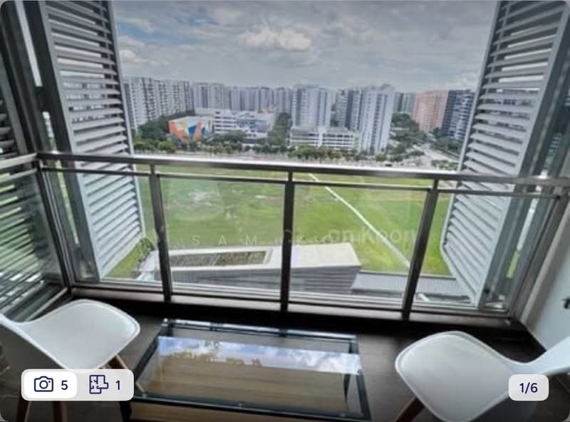 Watertown, 71 Punggol Central, 1 Bedroom, 603 sqft, Condominium For Rent, by Sam Koh, 500176023 - Balcony - PropertyGuru.com.sg