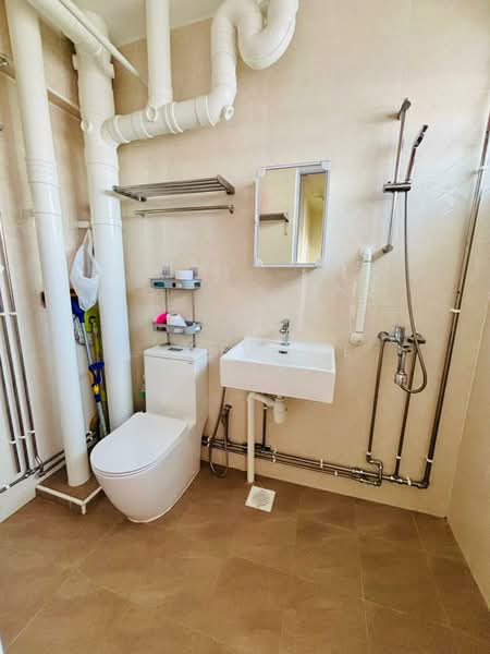 439 Hougang Avenue 8, 439 Hougang Avenue 8, Room Rental, 150 sqft, HDB Flat For Rent, by Lawrence Quek, 500176074 - Bathroom - PropertyGuru.com.sg
