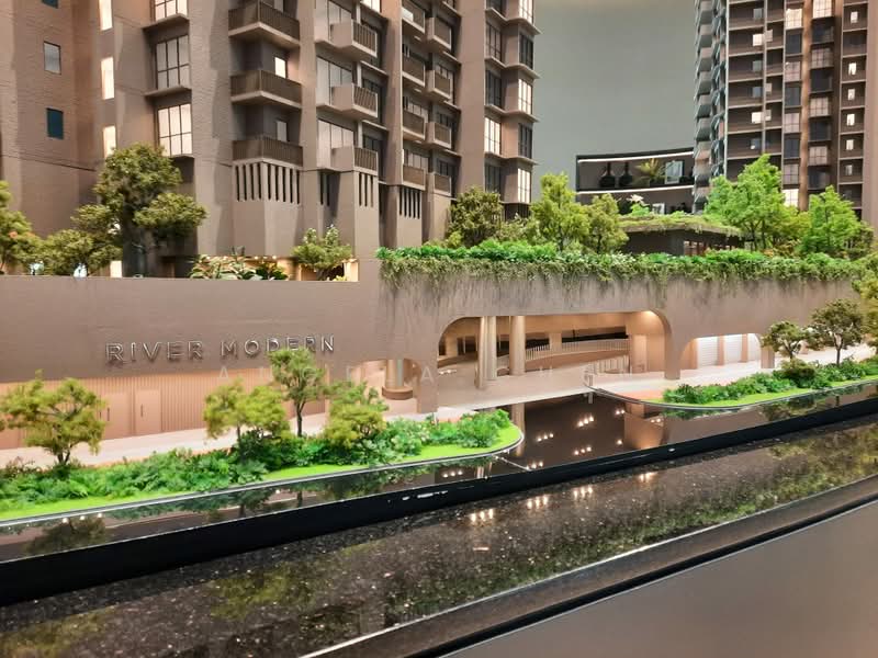 River Modern, River Galley Green, 3 Bedrooms, 797 sqft, Condominium For Sale, by Angela Chen, 500176086 - Exterior - PropertyGuru.com.sg