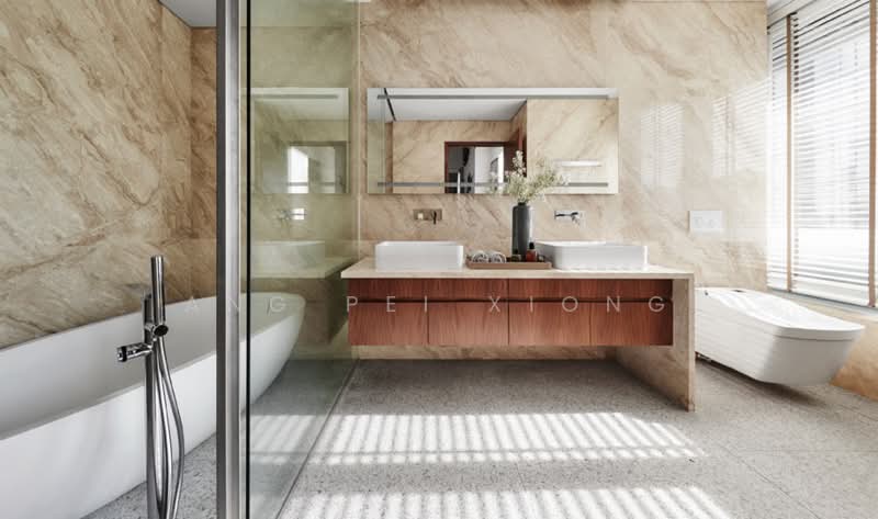 Skyline @ Orchard Boulevard, 23 Angullia Park, 3 Bedrooms, 3,100 sqft, Condominium For Sale, by Ang Pei Xiong, 500176088 - Bathroom - PropertyGuru.com.sg