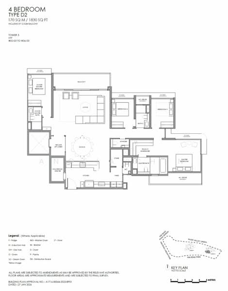 River Modern, River Galley Green, 4 Bedrooms, 1,830 sqft, Condominium For Sale, by Angela Chen, 500176107 - PropertyGuru.com.sg