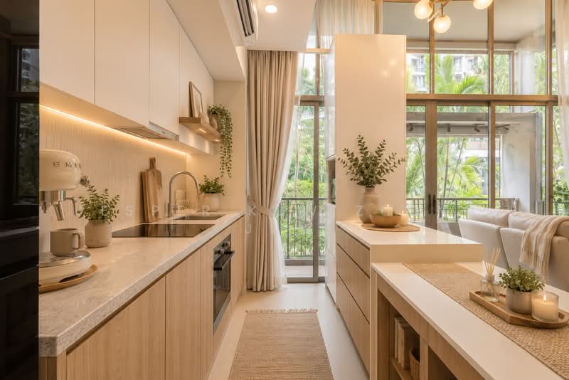 Riverbank at Fernvale, 15 Fernvale Close, 2 Bedrooms, 1,216 sqft, Condominium For Sale, by Jesper Kow Zhong Jun, 500176115 - Kitchen - PropertyGuru.com.sg
