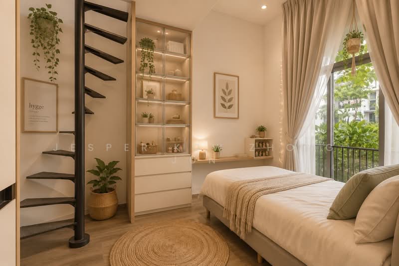 Riverbank at Fernvale, 15 Fernvale Close, 2 Bedrooms, 1,216 sqft, Condominium For Sale, by Jesper Kow Zhong Jun, 500176115 - Bedroom - PropertyGuru.com.sg