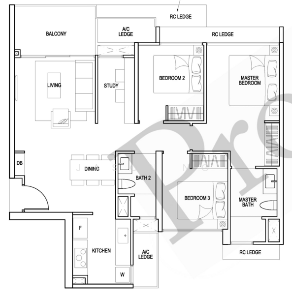 iNz Residence, 68 Choa Chu Kang Avenue 5, 3 Bedrooms, 990 sqft, Executive Condominium For Sale, by Jason Ng, 500176143 - PropertyGuru.com.sg