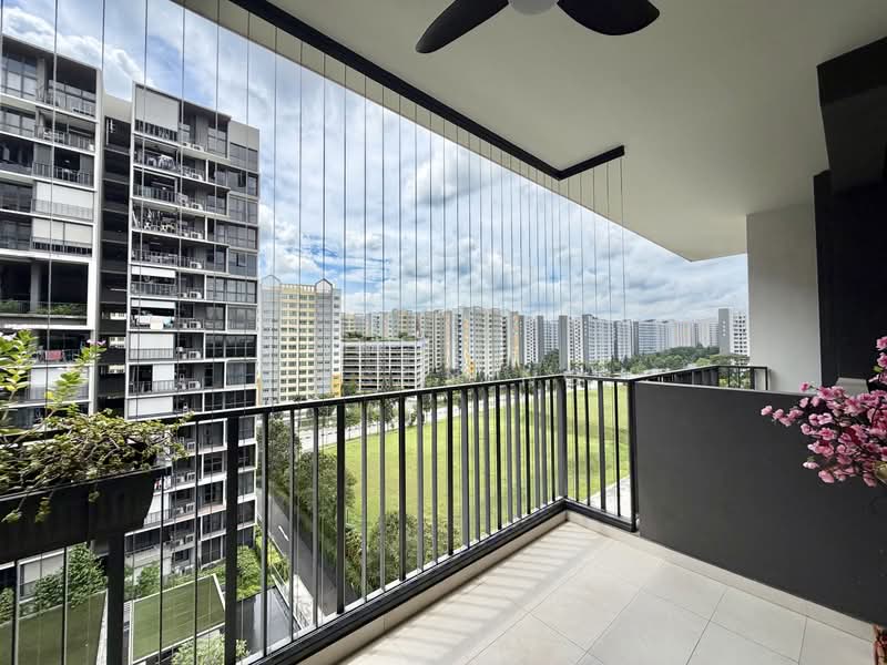 iNz Residence, 68 Choa Chu Kang Avenue 5, 3 Bedrooms, 990 sqft, Executive Condominium For Sale, by Jason Ng, 500176143 - Balcony - PropertyGuru.com.sg