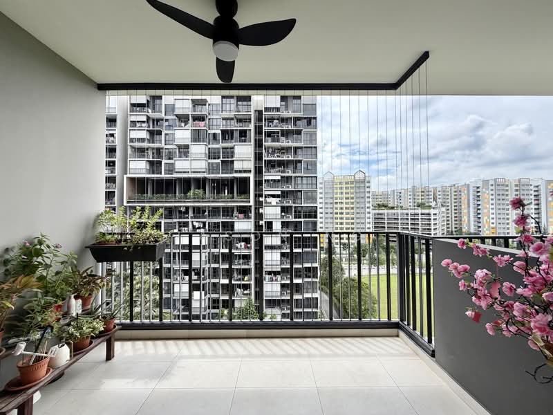 iNz Residence, 68 Choa Chu Kang Avenue 5, 3 Bedrooms, 990 sqft, Executive Condominium For Sale, by Jason Ng, 500176143 - Balcony - PropertyGuru.com.sg