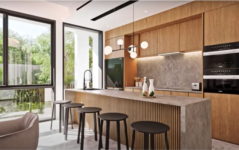❤️MASTERPIECE !! BRAND NEW BUNGALOW !! SPACIOUS, Lap Pool & Lift, 1-km Henry Pk Pri☎️9654.3774 TONG, 1-km Henry Pk Primary / Mount Sinai Estate, 6 Bedrooms, 8,580 sqft, Bungalow House For Sale, by Tong Kai Meng 唐皆明, 500176152 - Kitchen - PropertyGuru.com.sg