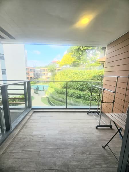 Sophia Hills, 25 Mount Sophia, 1 Bedroom, 570 sqft, Condominium For Rent, by Jeremy Li, 500176182 - Balcony - PropertyGuru.com.sg