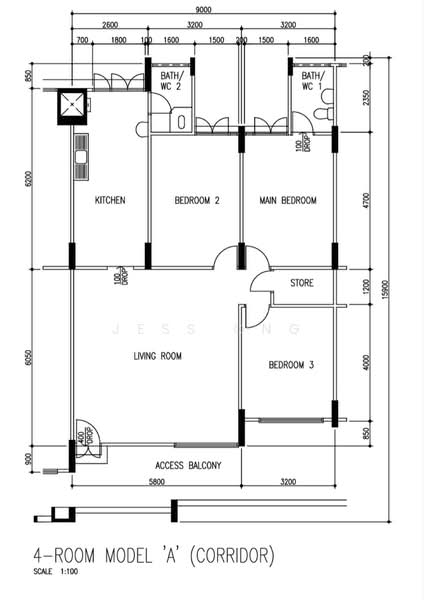 930 Tampines Street 91, 930 Tampines Street 91, 3 Bedrooms, 1,119 sqft, HDB Flat For Sale, by Jess Ong, 500176187 - PropertyGuru.com.sg