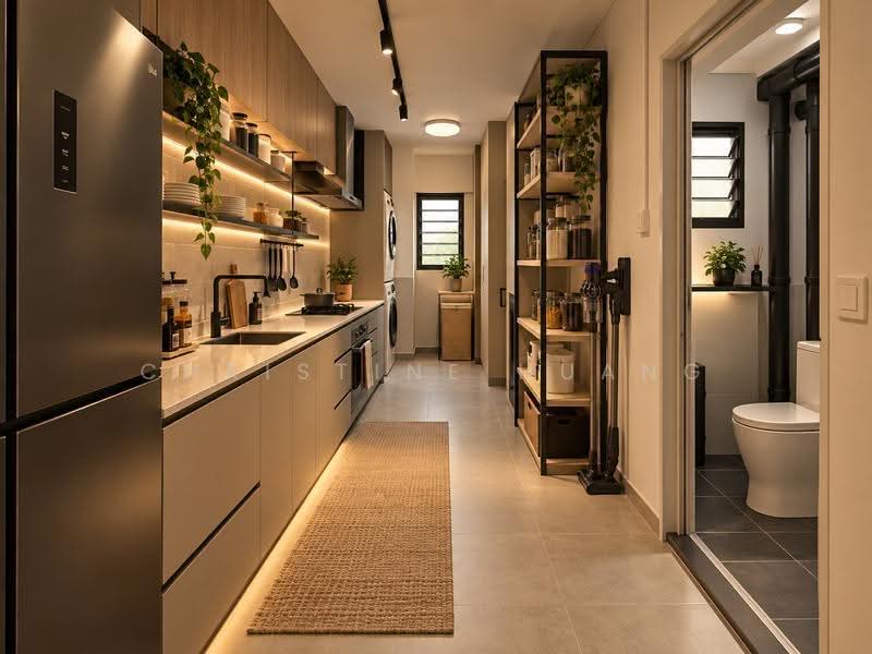 618 Senja Road, 618 Senja Road, Dairy Farm / Bukit Panjang / Choa Chu Kang, 3 Bedrooms, 915 sqft, HDB Flat For Sale, by Christine Huang, 500176204 - Kitchen - PropertyGuru.com.sg