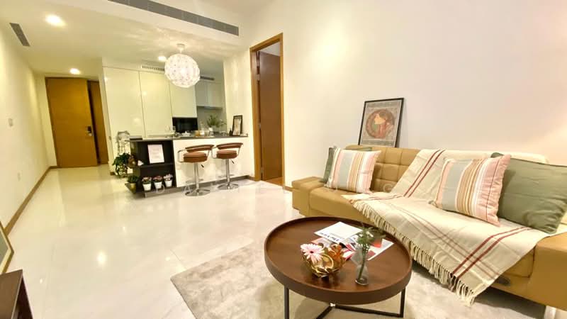 Marina One Residences, 21 Marina Way, 1 Bedroom, 721 sqft, Condominium For Sale, by Daniel Ong, 500176219 - Living Room - PropertyGuru.com.sg