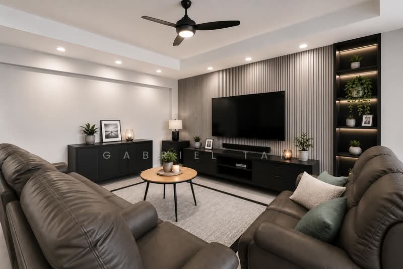 C.H.E.A.P | High Floor | 5-Room Corner Unit | Almost Private Lift HDB RARE, Jurong West Avenue 1 | Jurong West Street 42, 3 Bedrooms, 1,453 sqft, HDB Flat For Sale, by Gabriel Tan, 500176242 - Living Room - PropertyGuru.com.sg