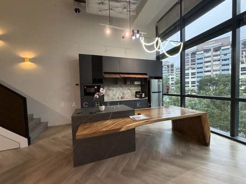 Woods Square, 8 Woodlands Square, Admiralty / Woodlands, 764 sqft, Office For Rent, by Rachel Khoo, 500176260 - Kitchen - CommercialGuru.com.sg