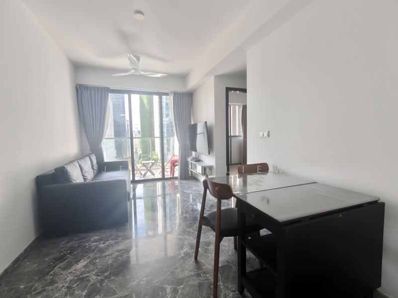 One Bernam, 1 Bernam Street, 2 Bedrooms, 732 sqft, Condominium For Rent, by Jeremy Liew, 500176334 - Living Room - PropertyGuru.com.sg