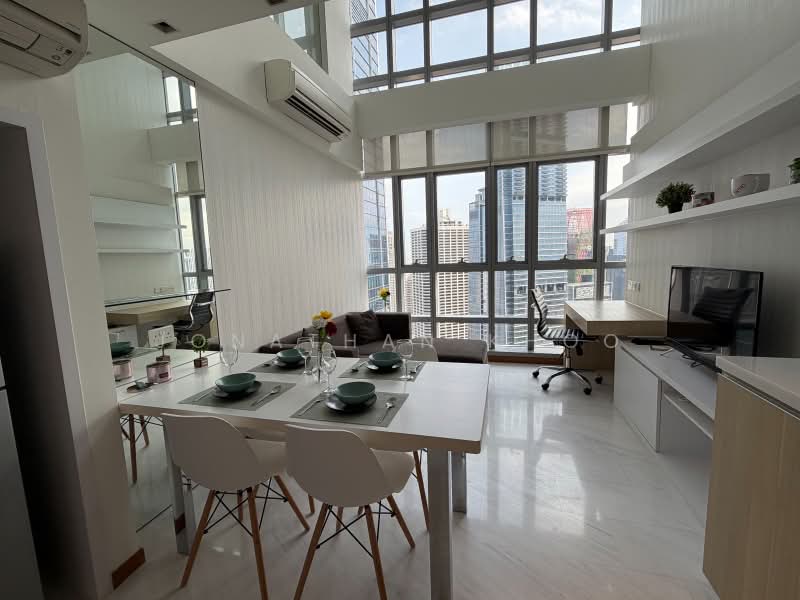 The Clift, 21 McCallum Street, 1 Bedroom, 753 sqft, Condominium For Rent, by Jonathan Khoo, 500176348 - Living Room - PropertyGuru.com.sg
