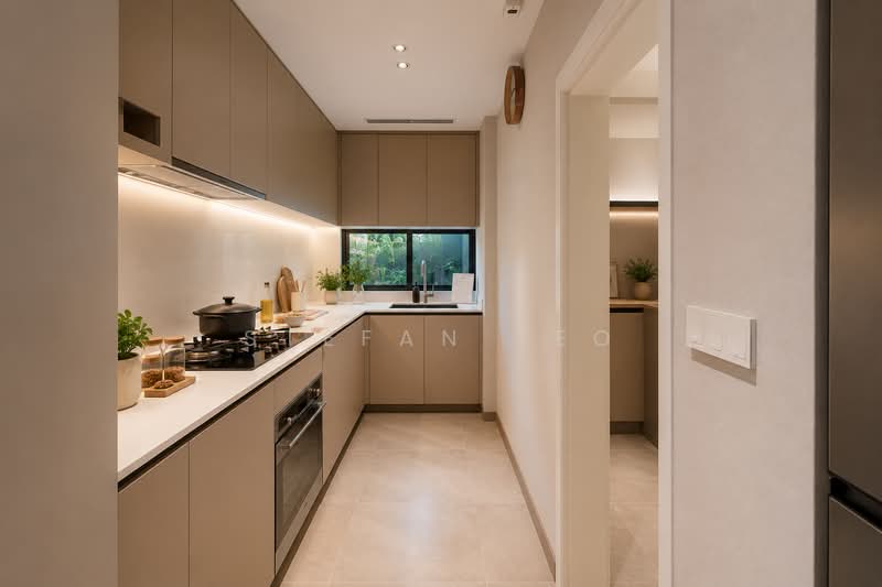 Lentor Mansion, 60 Lentor Gardens, 4 Bedrooms, 1,227 sqft, Condominium For Sale, by Stefan Teo, 500176349 - Kitchen - PropertyGuru.com.sg