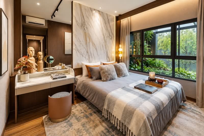 Lentor Mansion, 60 Lentor Gardens, 4 Bedrooms, 1,227 sqft, Condominium For Sale, by Stefan Teo, 500176349 - Bedroom - PropertyGuru.com.sg