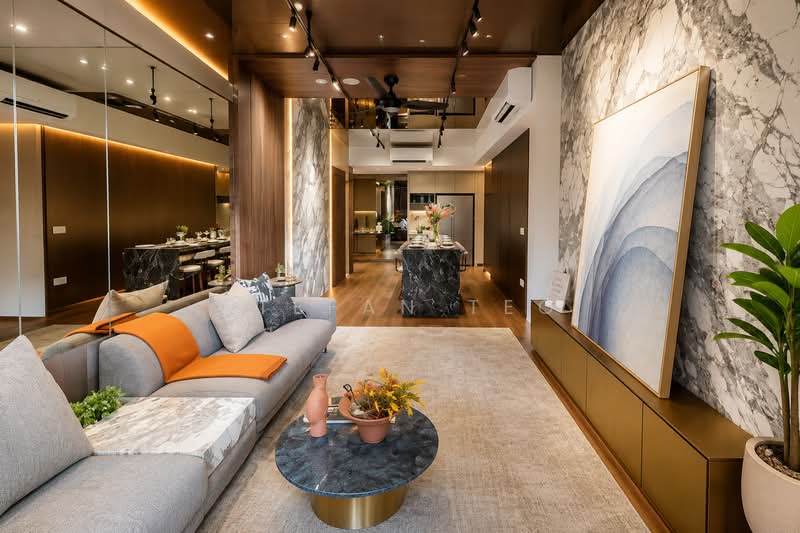 Lentor Mansion, 60 Lentor Gardens, 4 Bedrooms, 1,227 sqft, Condominium For Sale, by Stefan Teo, 500176349 - Living Room - PropertyGuru.com.sg
