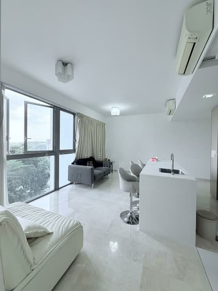 Centro Residences, 59 Ang Mo Kio Avenue 8, 2 Bedrooms, 818 sqft, Condominium For Sale, by Anthea Yeo 杨丽娇, 500176359 - Living Room - PropertyGuru.com.sg