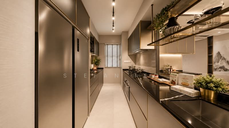 Chuan Park, 248 Lorong Chuan, 4 Bedrooms, 1,335 sqft, Condominium For Sale, by Stefan Teo, 500176370 - Kitchen - PropertyGuru.com.sg