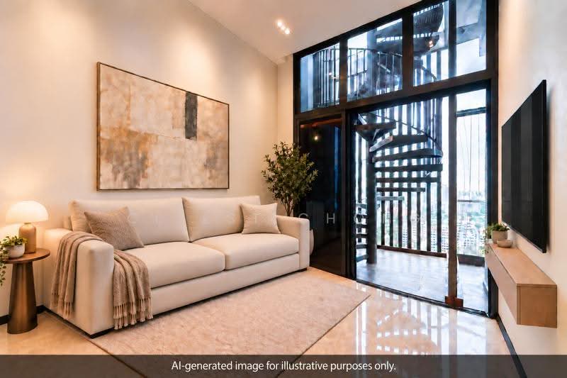 Cradels, 10 Lorong Limau, Balestier / Toa Payoh, 2 Bedrooms, 1,173 sqft, Condominium For Sale, by Celest Chong, 500176393 - Living Room - PropertyGuru.com.sg