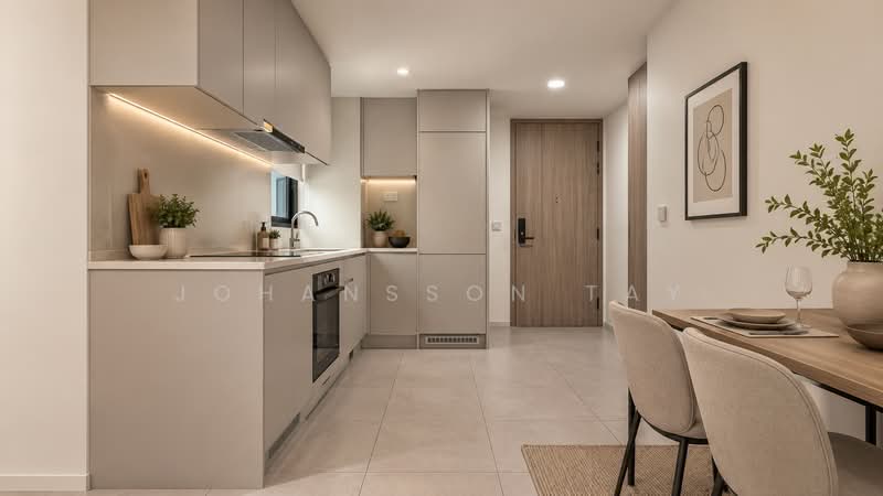 The Woodleigh Residences, 25 Bidadari Park Drive, 2 Bedrooms, 667 sqft, Apartment For Rent, by Johansson Tay, 500176403 - Kitchen - PropertyGuru.com.sg