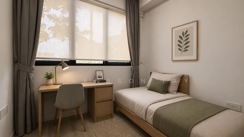 The Woodleigh Residences, 25 Bidadari Park Drive, 2 Bedrooms, 667 sqft, Apartment For Rent, by Johansson Tay, 500176403 - Bedroom - PropertyGuru.com.sg