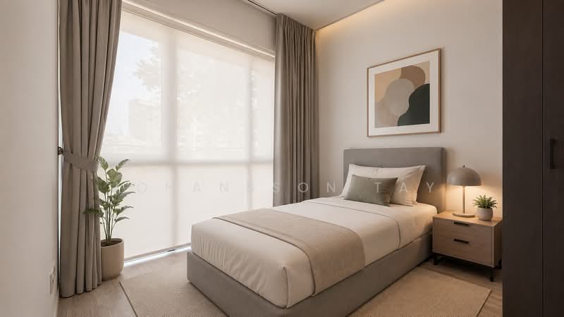 The Woodleigh Residences, 25 Bidadari Park Drive, 2 Bedrooms, 667 sqft, Apartment For Rent, by Johansson Tay, 500176403 - Bedroom - PropertyGuru.com.sg