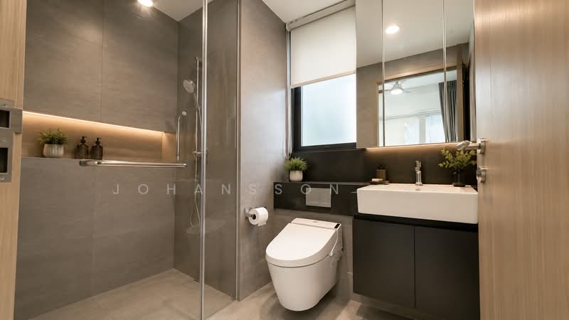 The Woodleigh Residences, 25 Bidadari Park Drive, 2 Bedrooms, 667 sqft, Apartment For Rent, by Johansson Tay, 500176403 - Bathroom - PropertyGuru.com.sg