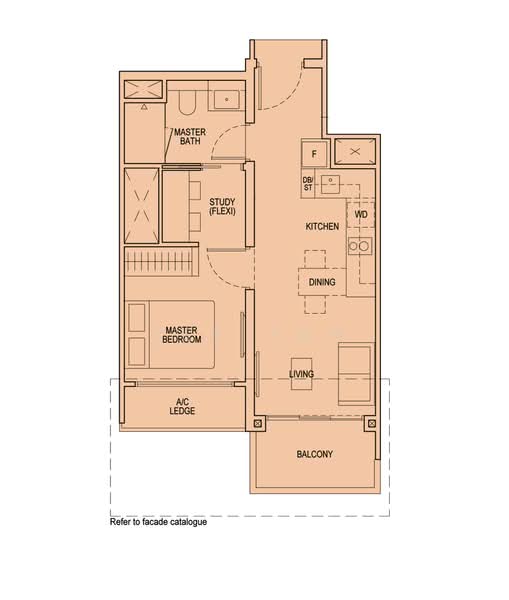 Irwell Hill Residences, 6 Irwell Hill, 1 Bedroom, 506 sqft, Condominium For Sale, by Zee Tan, 500176414 - PropertyGuru.com.sg