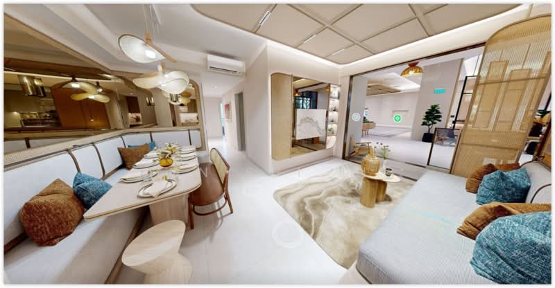 Bagnall Haus, 811 Upper East Coast Road, 4 Bedrooms, 1,249 sqft, Condominium For Sale, by Tan Shi Jie, 500176426 - Dining Room - PropertyGuru.com.sg