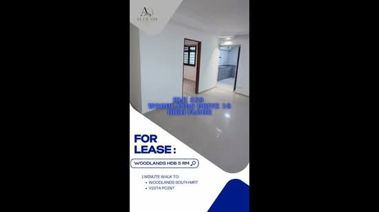 539 Woodlands Drive 16, 539 Woodlands Drive 16, 4 Bedrooms, 121 sqft, HDB Flat For Rent, by Toh Ghee Chuan, 500176489 - PropertyGuru.com.sg