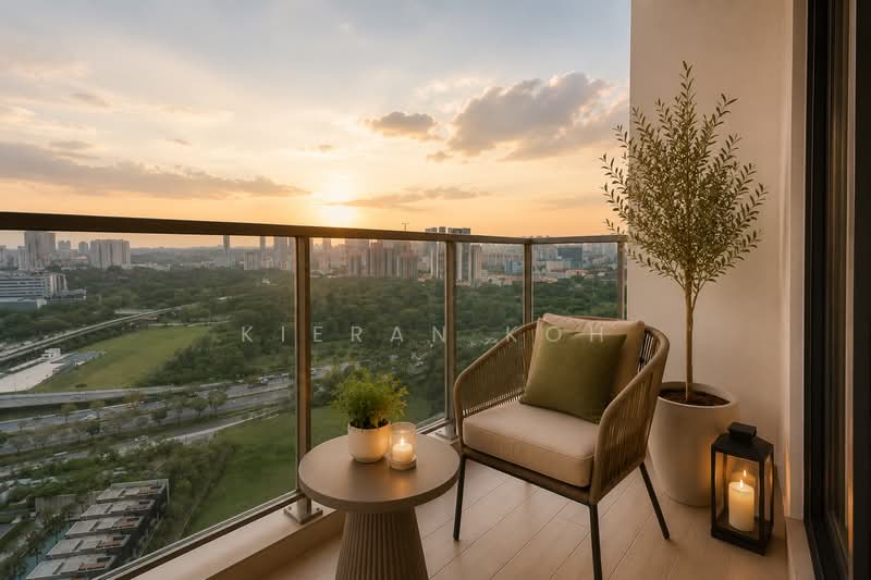 Normanton Park, 47 Normanton Park, 1 Bedroom, 527 sqft, Condominium For Sale, by Kieran Koh, 500176500 - Balcony - PropertyGuru.com.sg