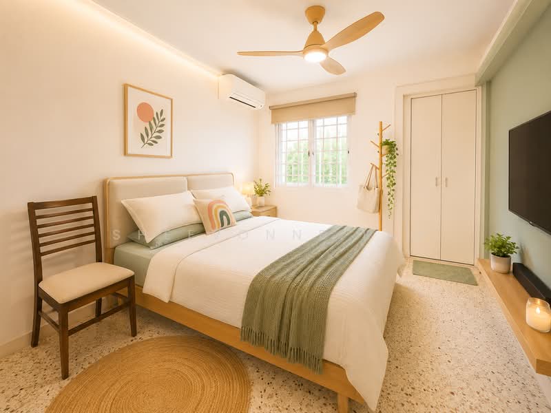 50 Dorset Road, 50 Dorset Road, 2 Bedrooms, 732 sqft, HDB Flat For Sale, by Sheevonne Lau, 500176529 - Renovated Master Bedroom - PropertyGuru.com.sg