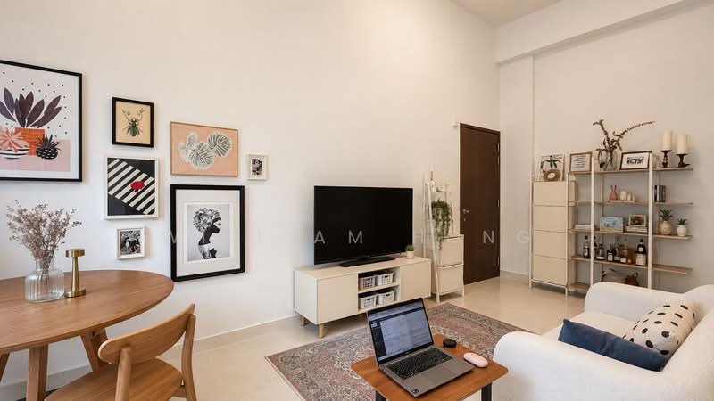 Tropika East, 5 Foo Kim Lin Road, 2 Bedrooms, 840 sqft, Condominium For Sale, by William Hong, 500176536 - Living Room - PropertyGuru.com.sg