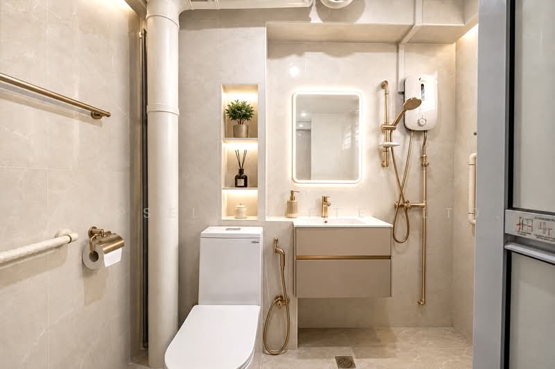 294 Choa Chu Kang Avenue 2, 294 Choa Chu Kang Avenue 2, 3 Bedrooms, 1,119 sqft, HDB Flat For Sale, by ADNIX LIU, 500176537 - Bathroom - PropertyGuru.com.sg