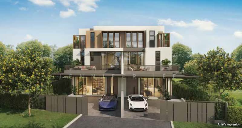 Villas @ Old Tampines Road, 30 Old Tampines Road, 5 Bedrooms, 4,166 sqft, Semi-Detached House For Sale, by Jennifer Lee, 500176557 - Exterior - PropertyGuru.com.sg