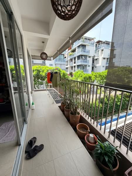 The Mint Residences, 178 Joo Chiat Terrace, 3 Bedrooms, 1,130 sqft, Condominium For Rent, by Emylee Hon, 500176570 - Balcony - PropertyGuru.com.sg