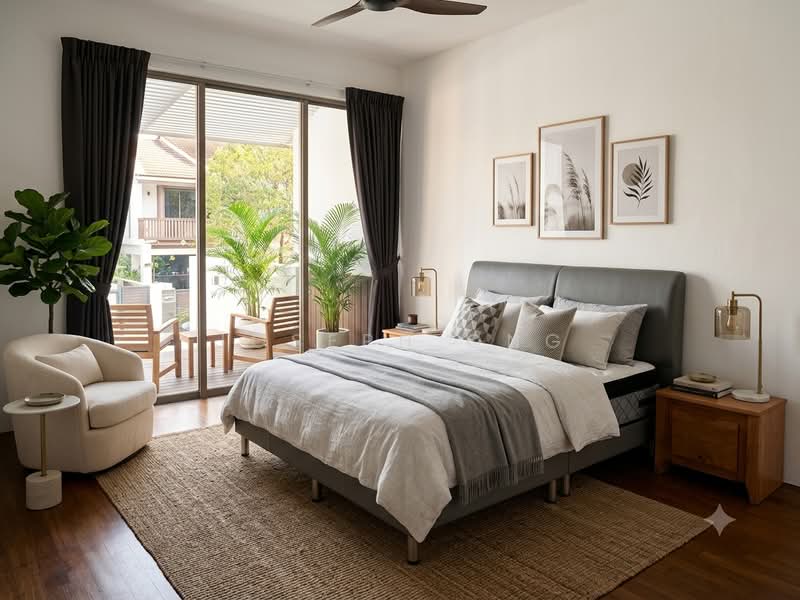 Woo Mon Chew Court, 2E Woo Mon Chew Road, 3 Bedrooms, 1,702 sqft, Terraced House For Rent, by Joseph Ong, 500176602 - Bedroom - PropertyGuru.com.sg