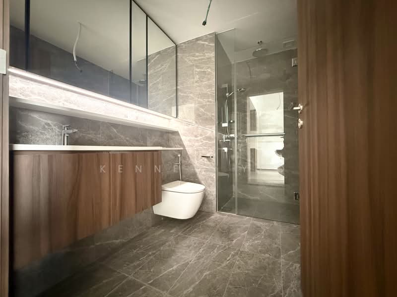 Lentor Modern, Lentor Central, 1 Bedroom, 527 sqft, Condominium For Sale, by Kenneth Yeo, 500176668 - Bathroom - PropertyGuru.com.sg